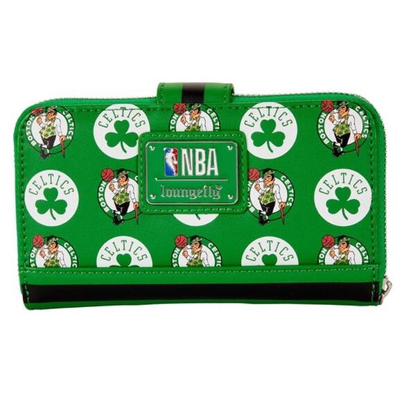 NWT NBA Boston Celtics Logo Zip Around Wallet - Picture 4 of 5